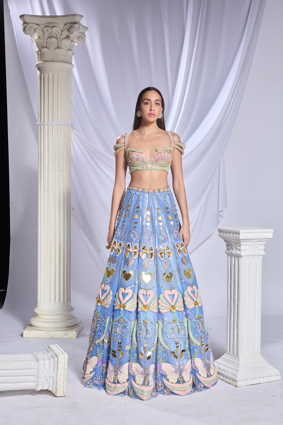 Once In A Blue Moon Lehenga Set