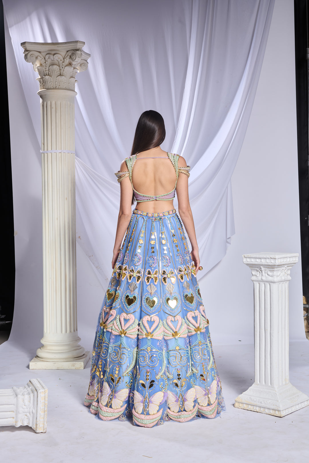 Once In A Blue Moon Lehenga Set