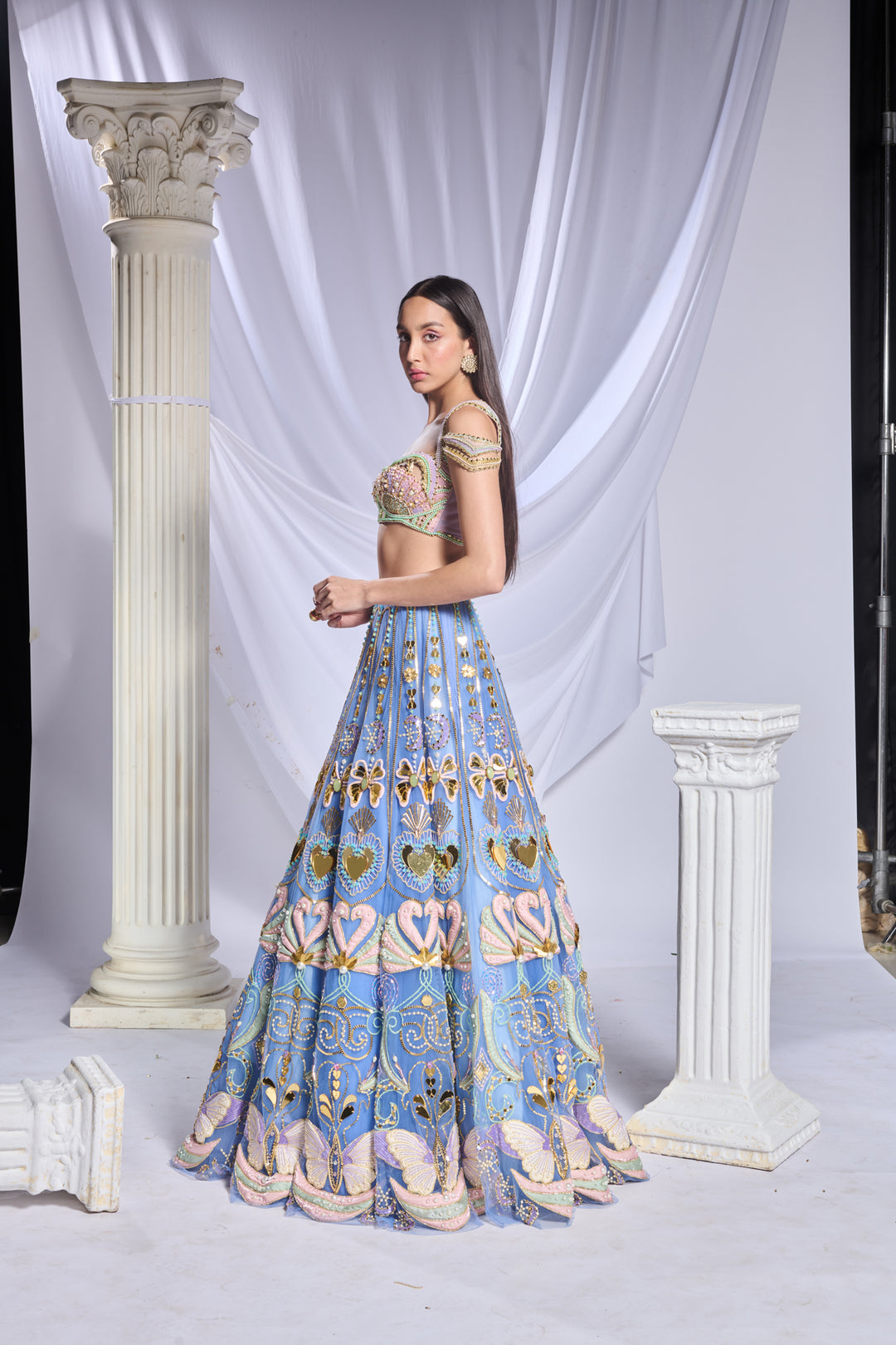 Once In A Blue Moon Lehenga Set