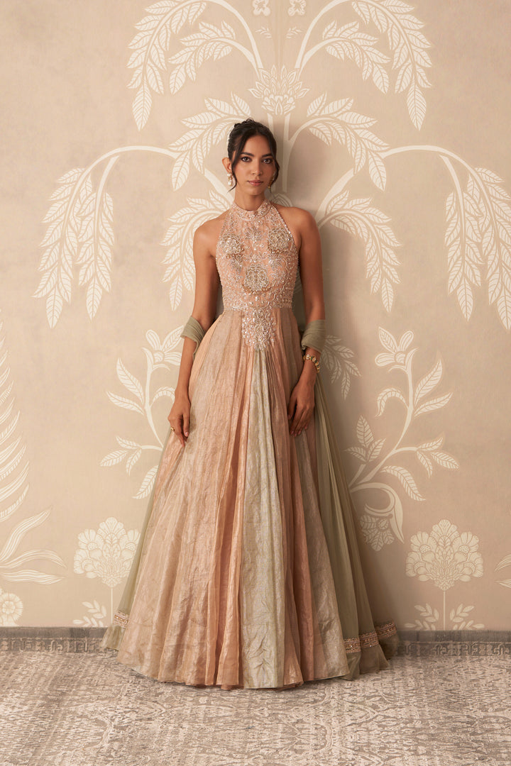 Leher Anarkali Set