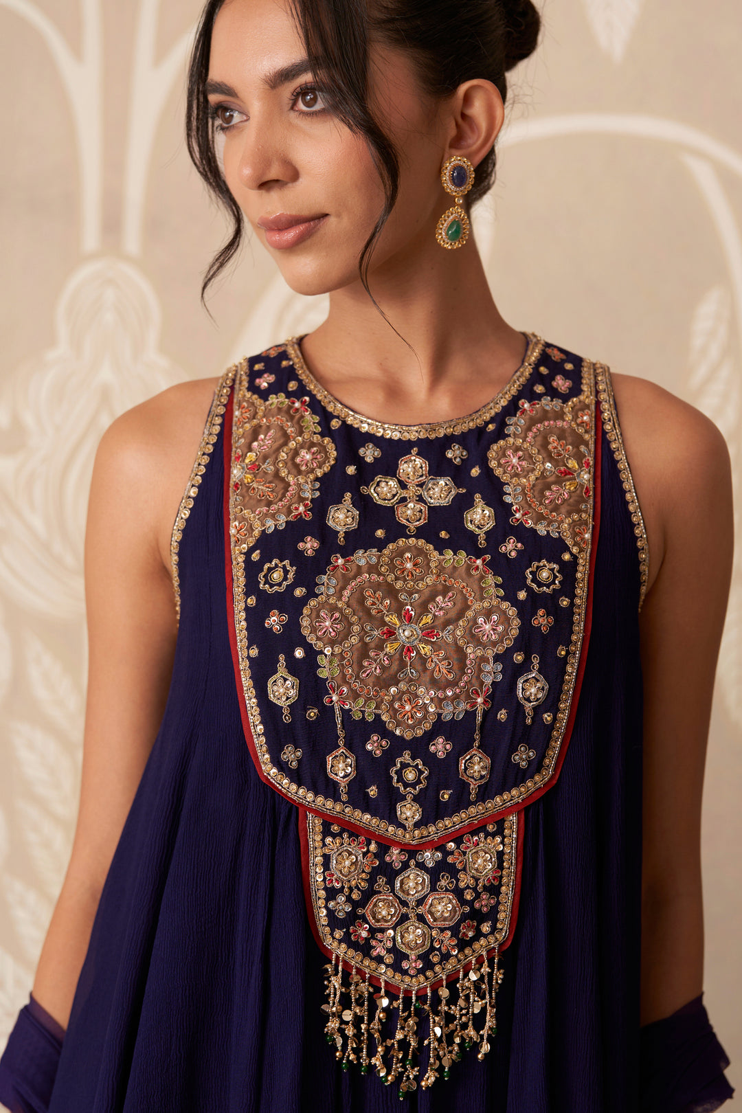 Mannat Kurti Skirt Set