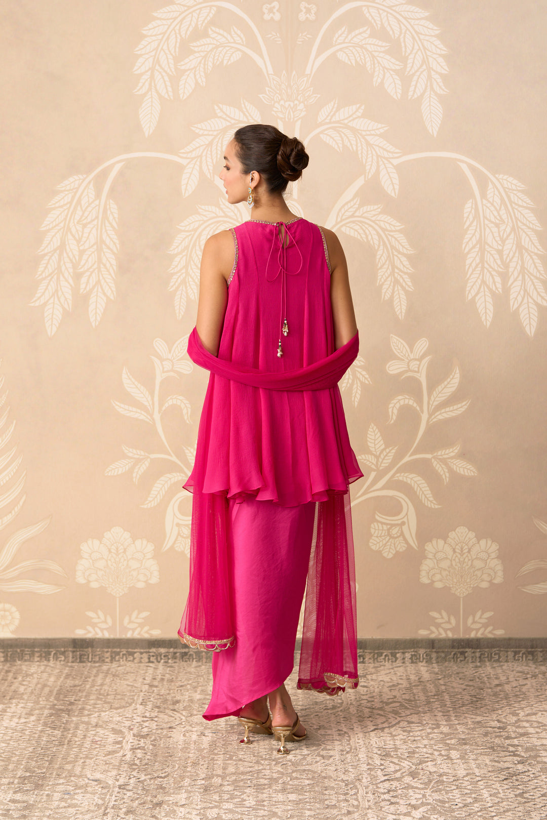 Saaz Kurti Skirt Set