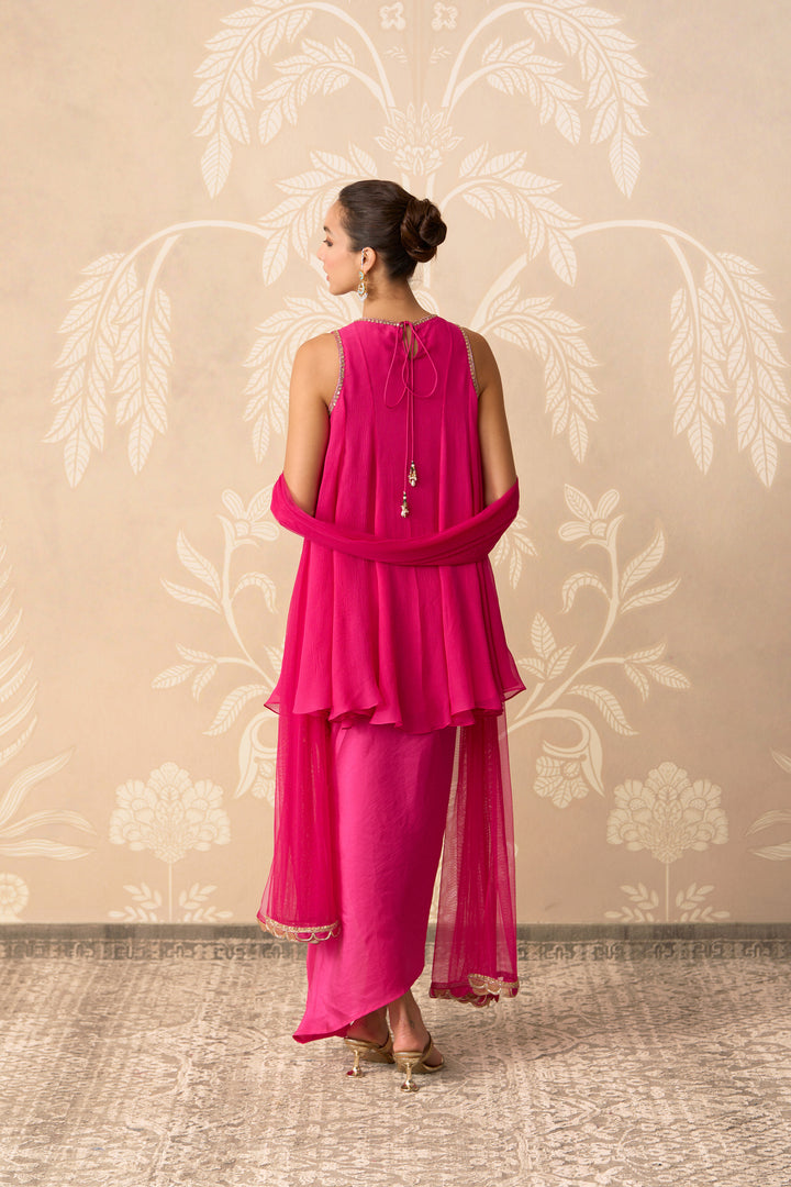 Saaz Kurti Skirt Set