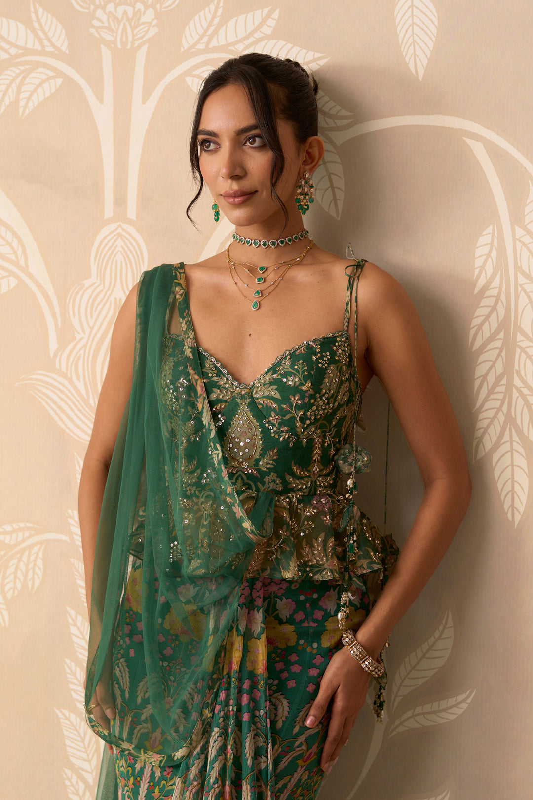 Mehreen Saree Set