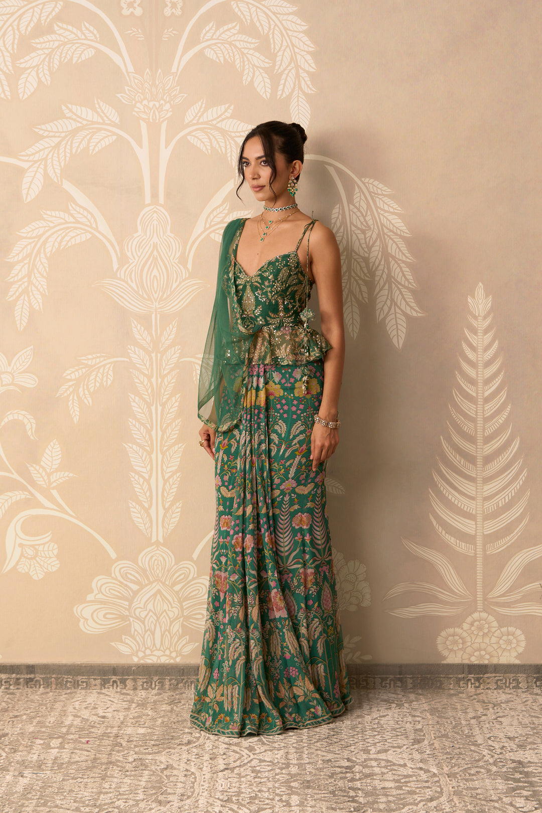Mehreen Saree Set