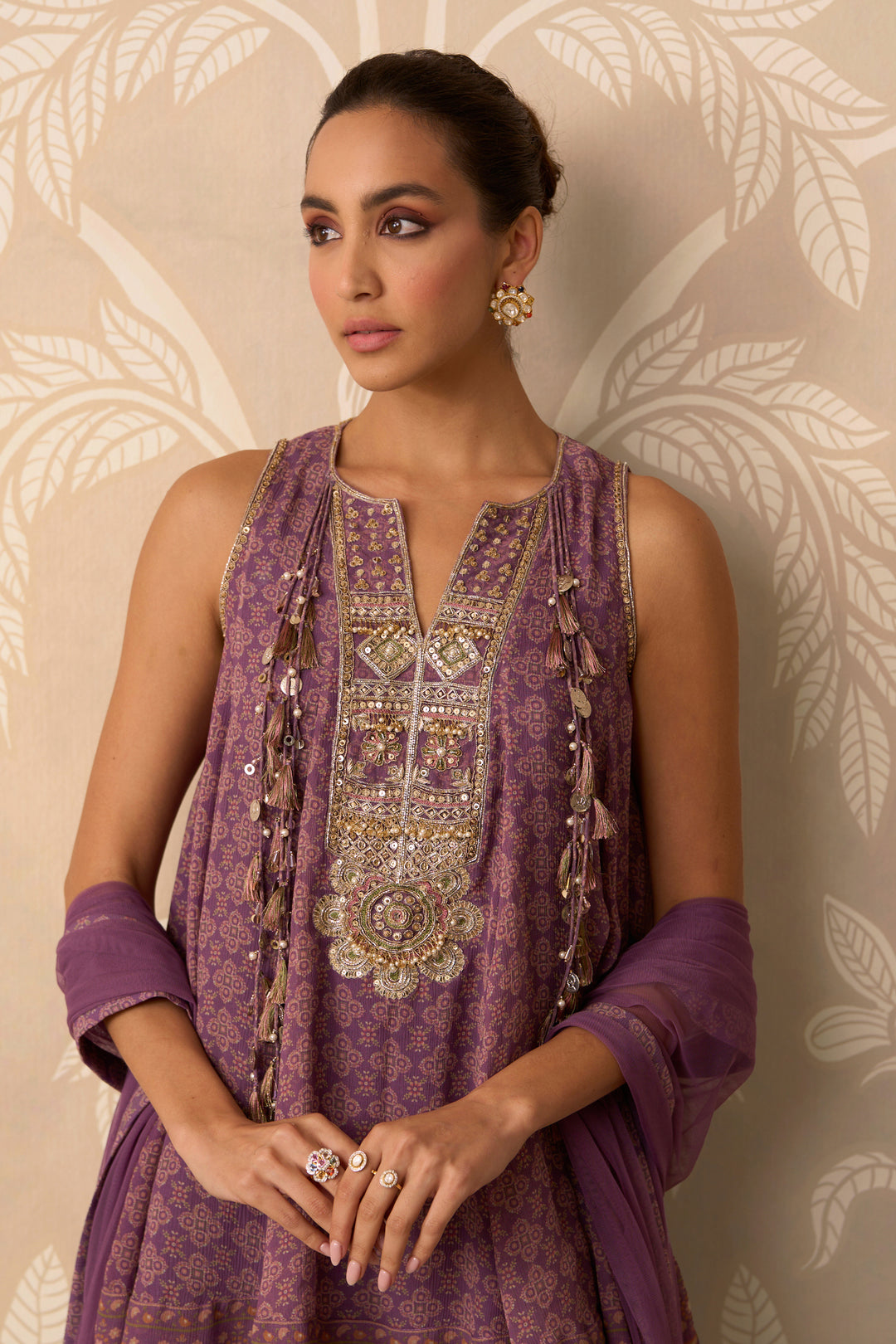 Roohana Kurti Garara Set