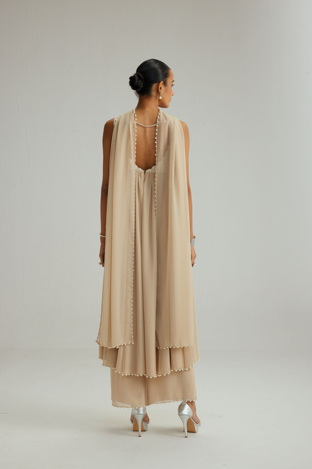 Light Beige Kurta Set