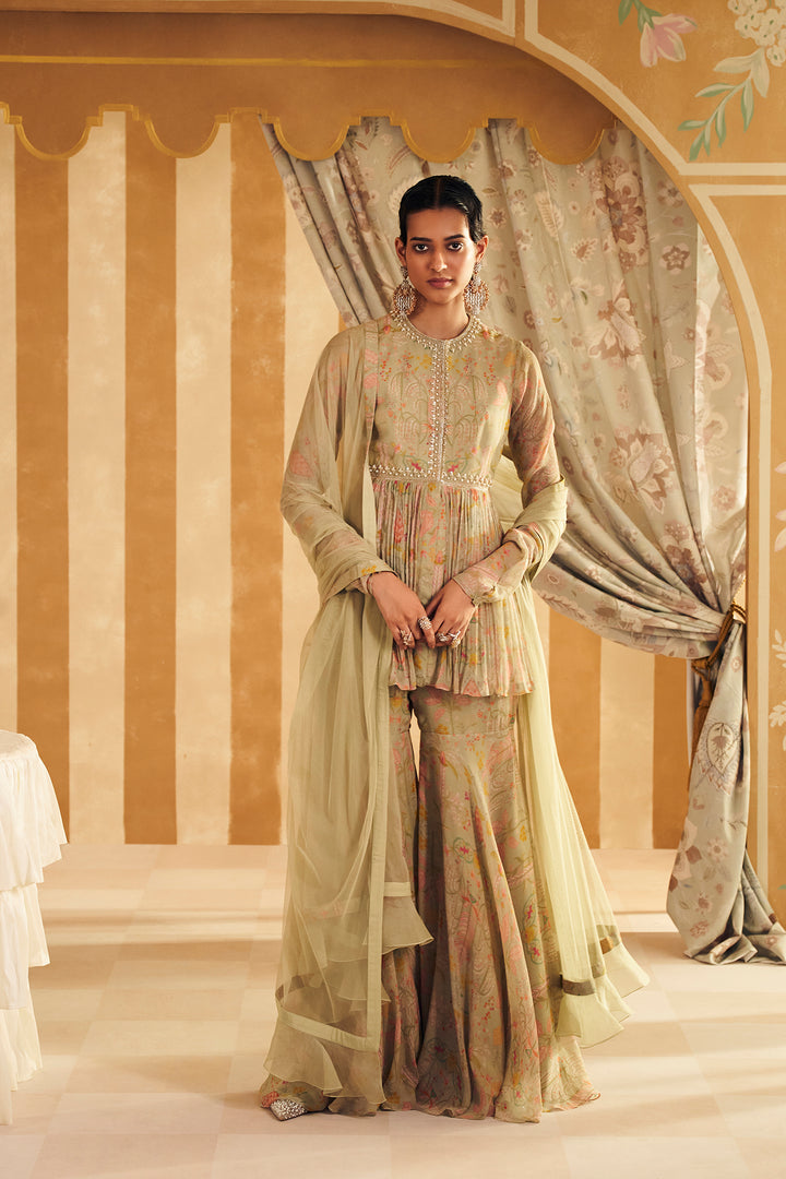 Nashit Peplum Set