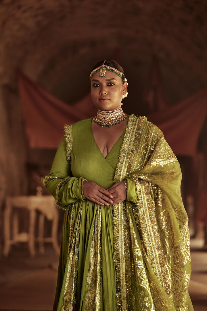 Taheera Angrakha Set