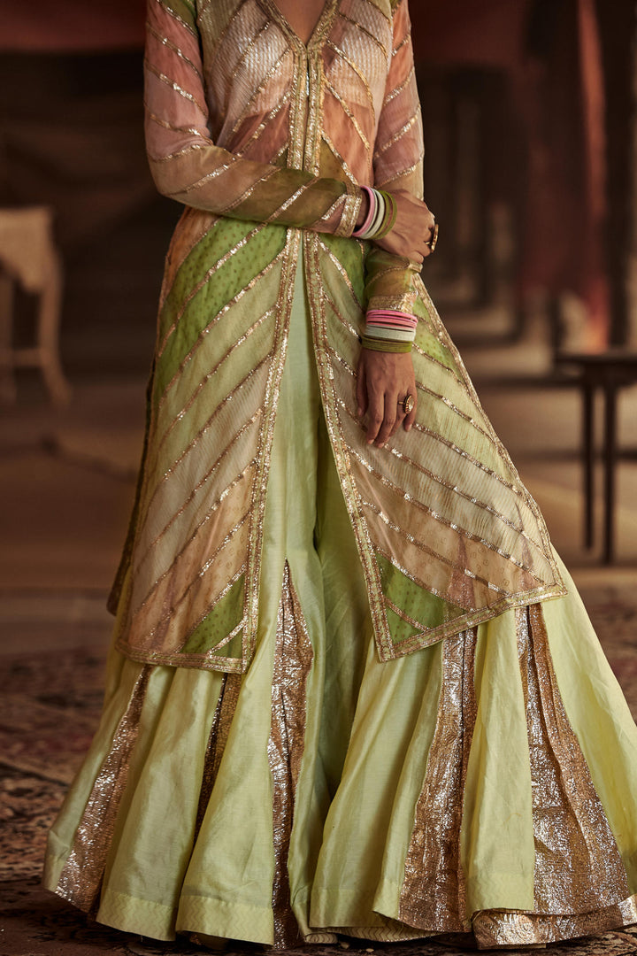 Umeed Sharara Jacket Set