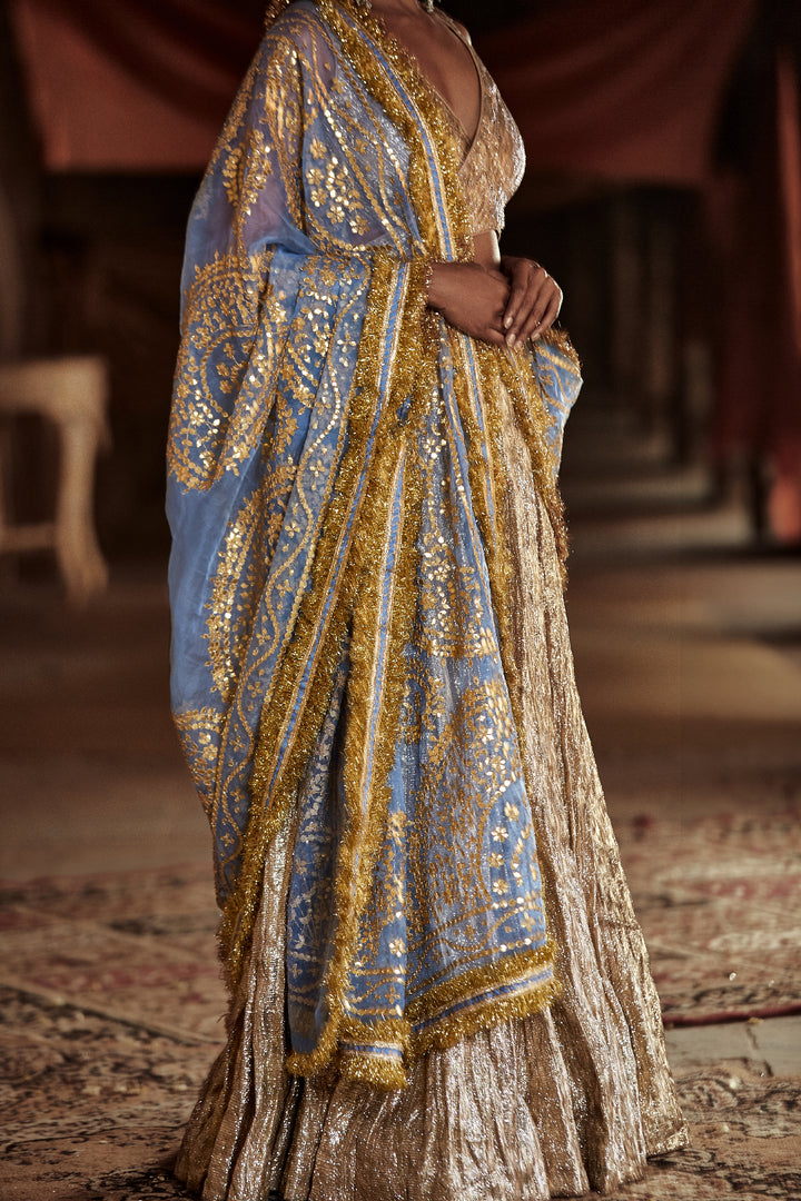 Falak Chaandi Sharara Set