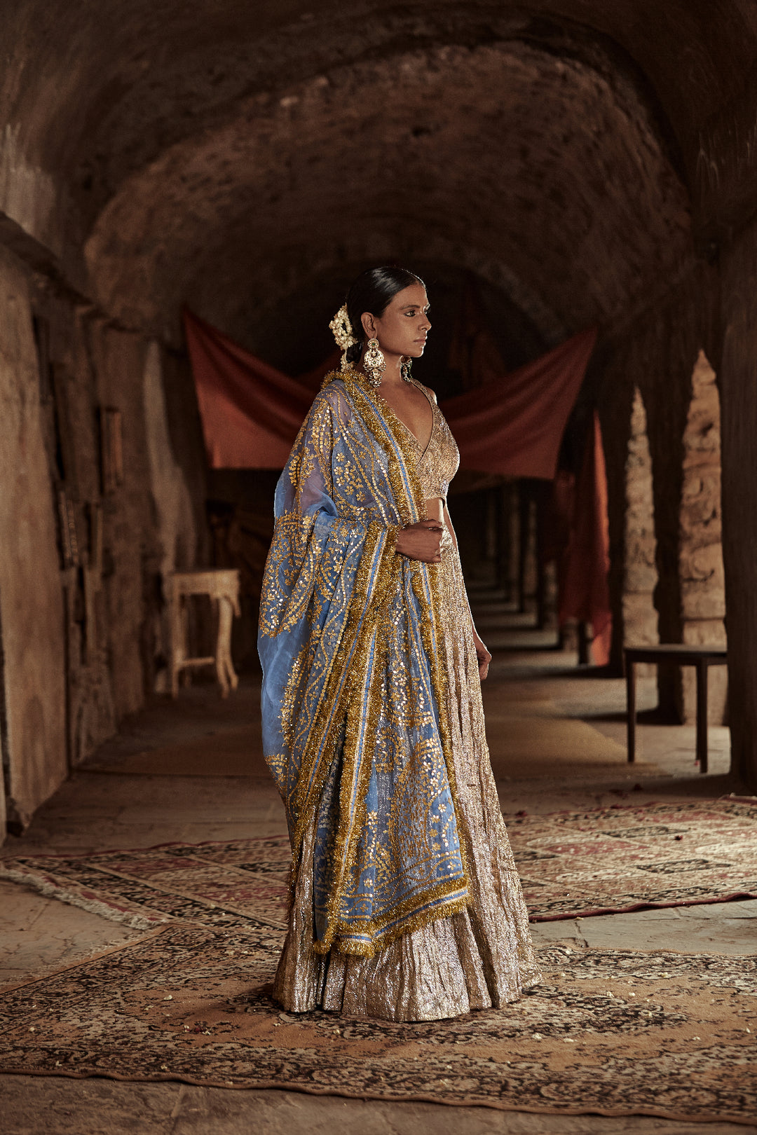 Falak Chaandi Sharara Set