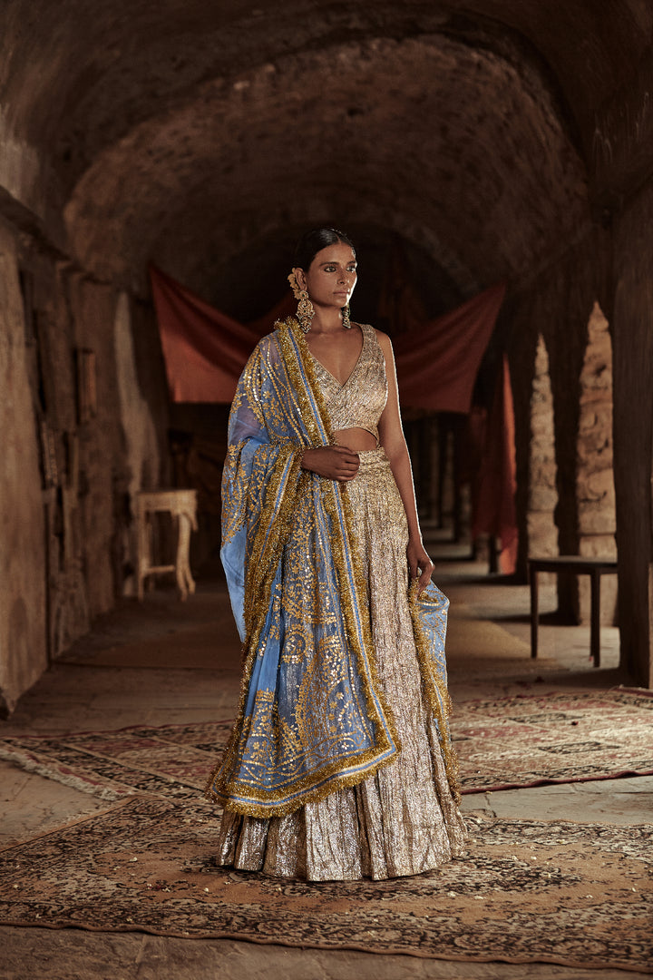 Falak Chaandi Sharara Set