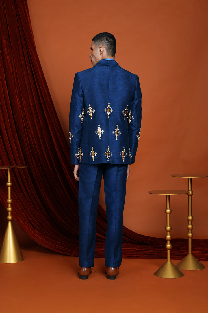 Cruz - Blue Blazer Set