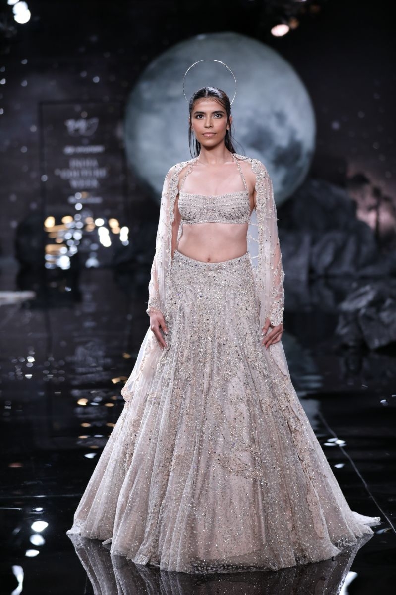 Ophelia Shimmer Lehenga