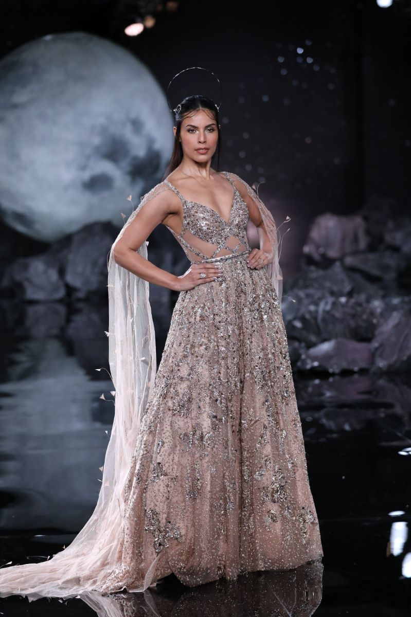 Althea Gown with Cape