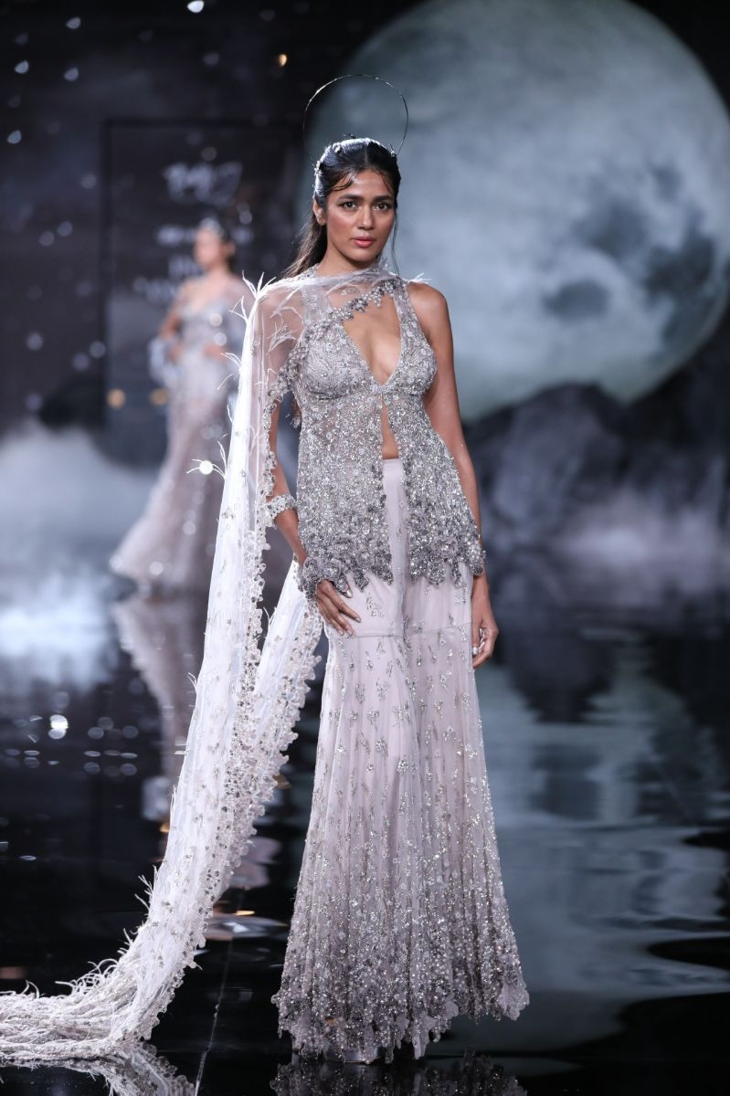 Lydia Tulle Sharara Set