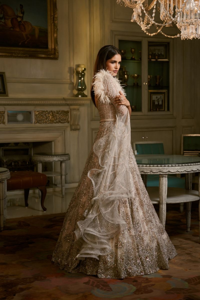 APHRA SHIMMER TULLE KALIDAR