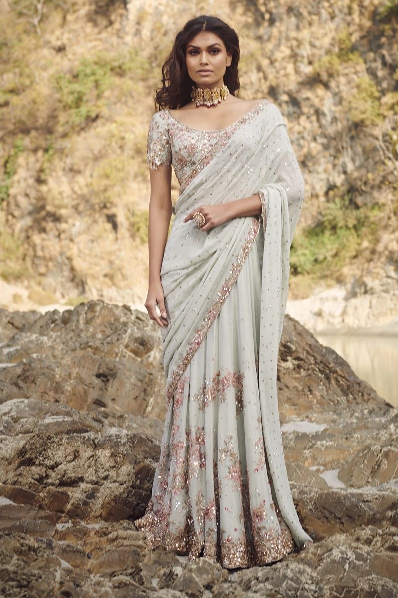 MELANIE CHIFFON SARI