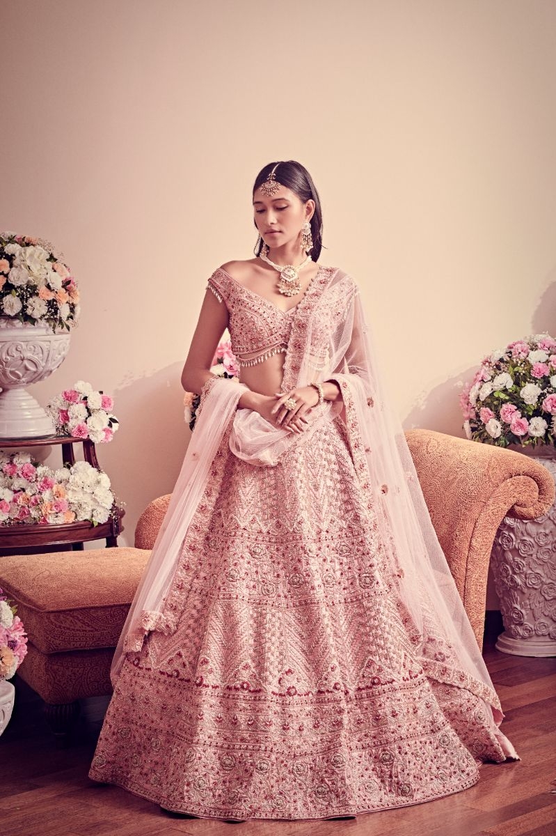 BLUSH PINK LEHENGA