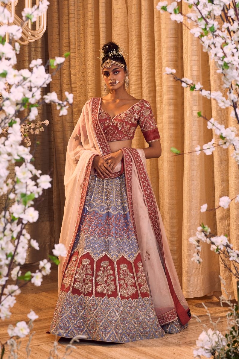 QUITE HARBOR SILK LEHENGA