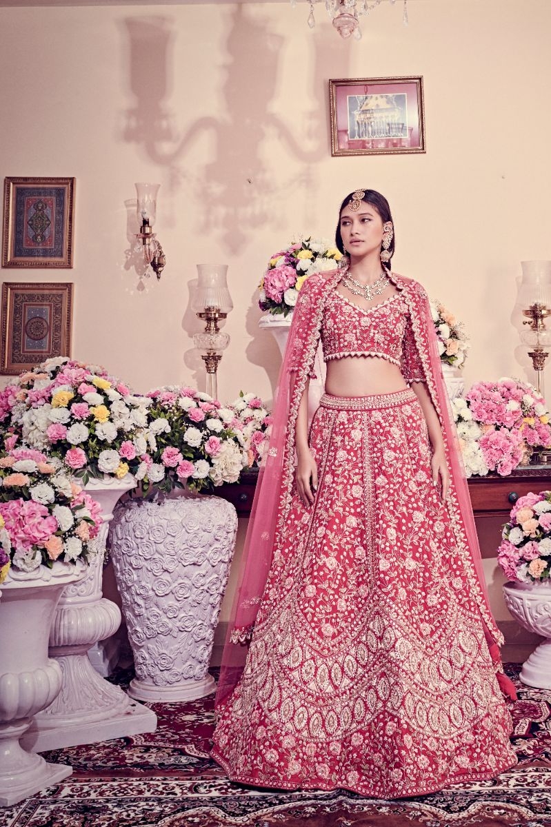 RUBY PINK LEHENGA