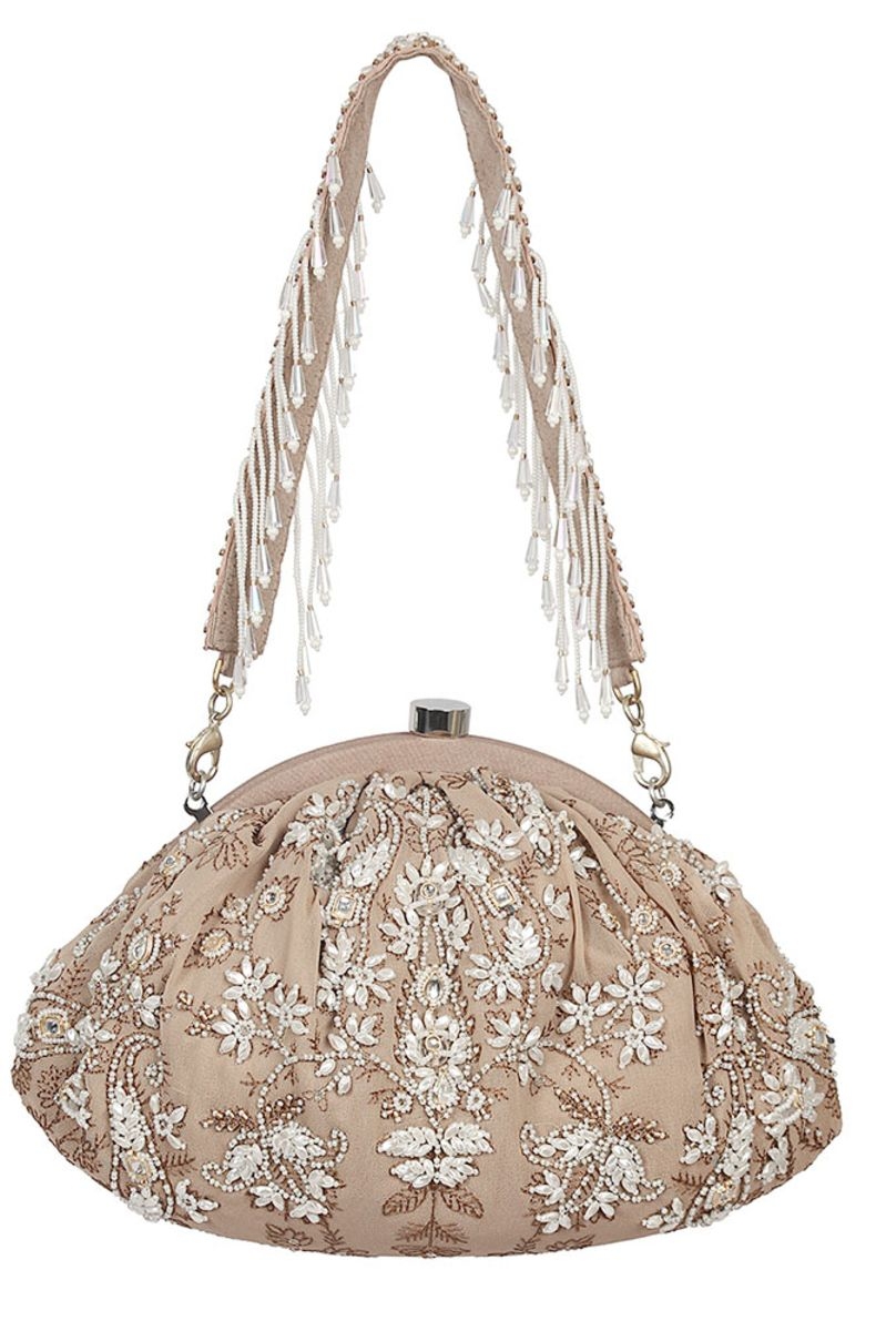 NUDE SIAH SOFT POUCH