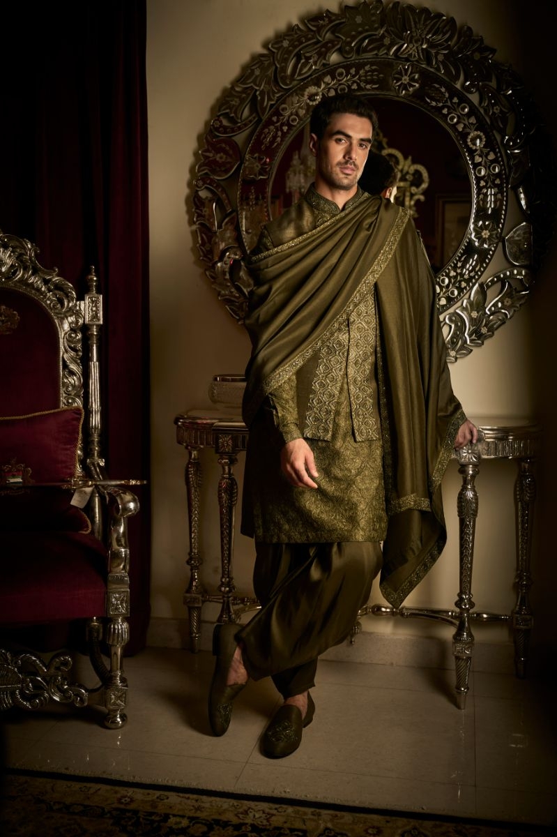 SG Military Green Bundi Set