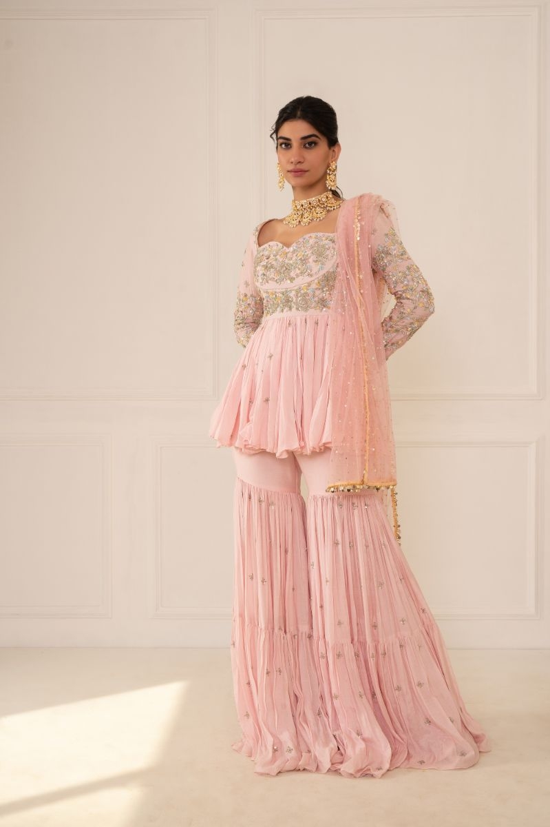 LILAC PINK GARARA SET