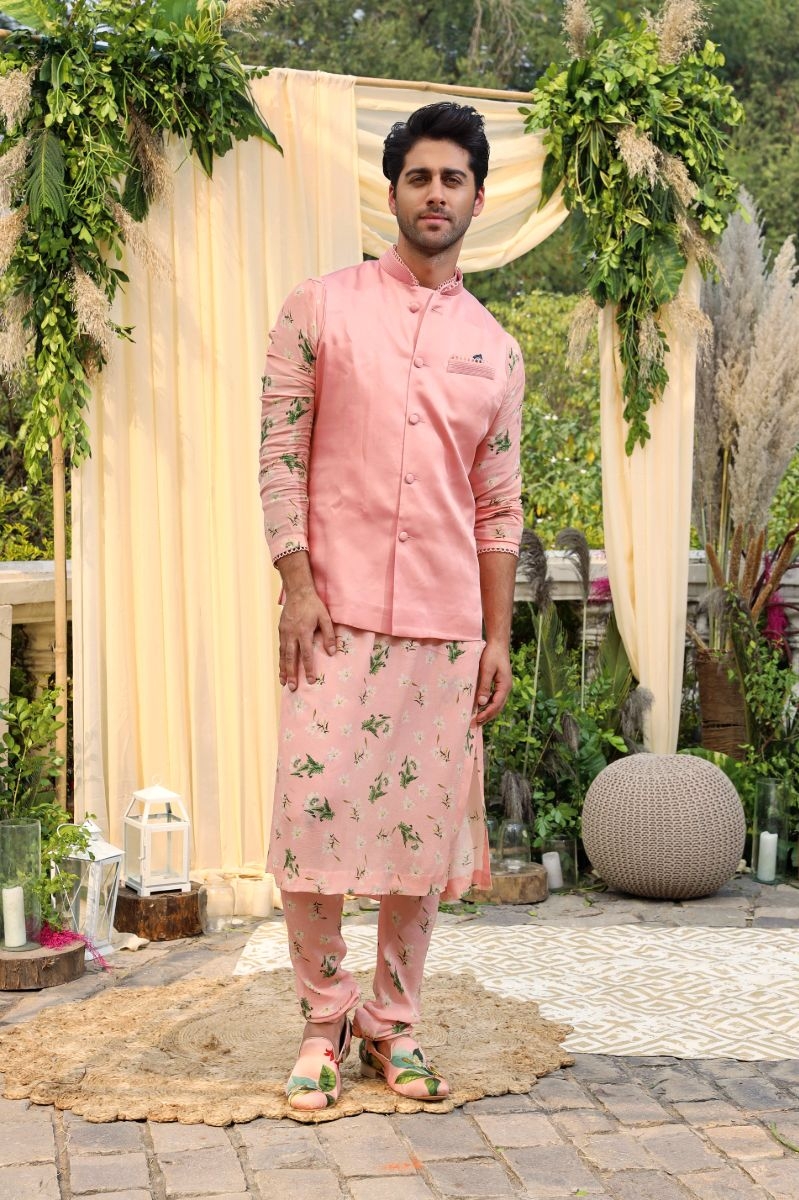 LIGHT BLUSH BANDI SET