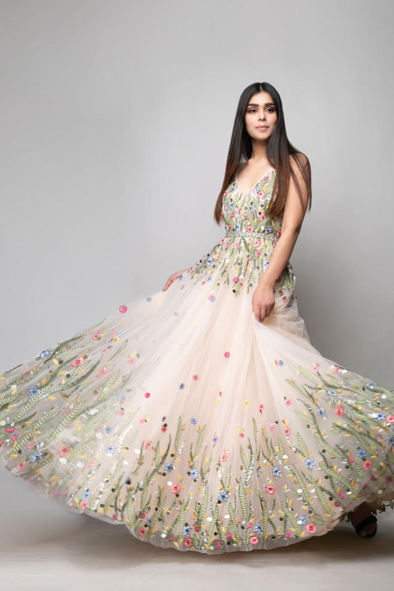 FLOWER GODDESS LEHENGA SET