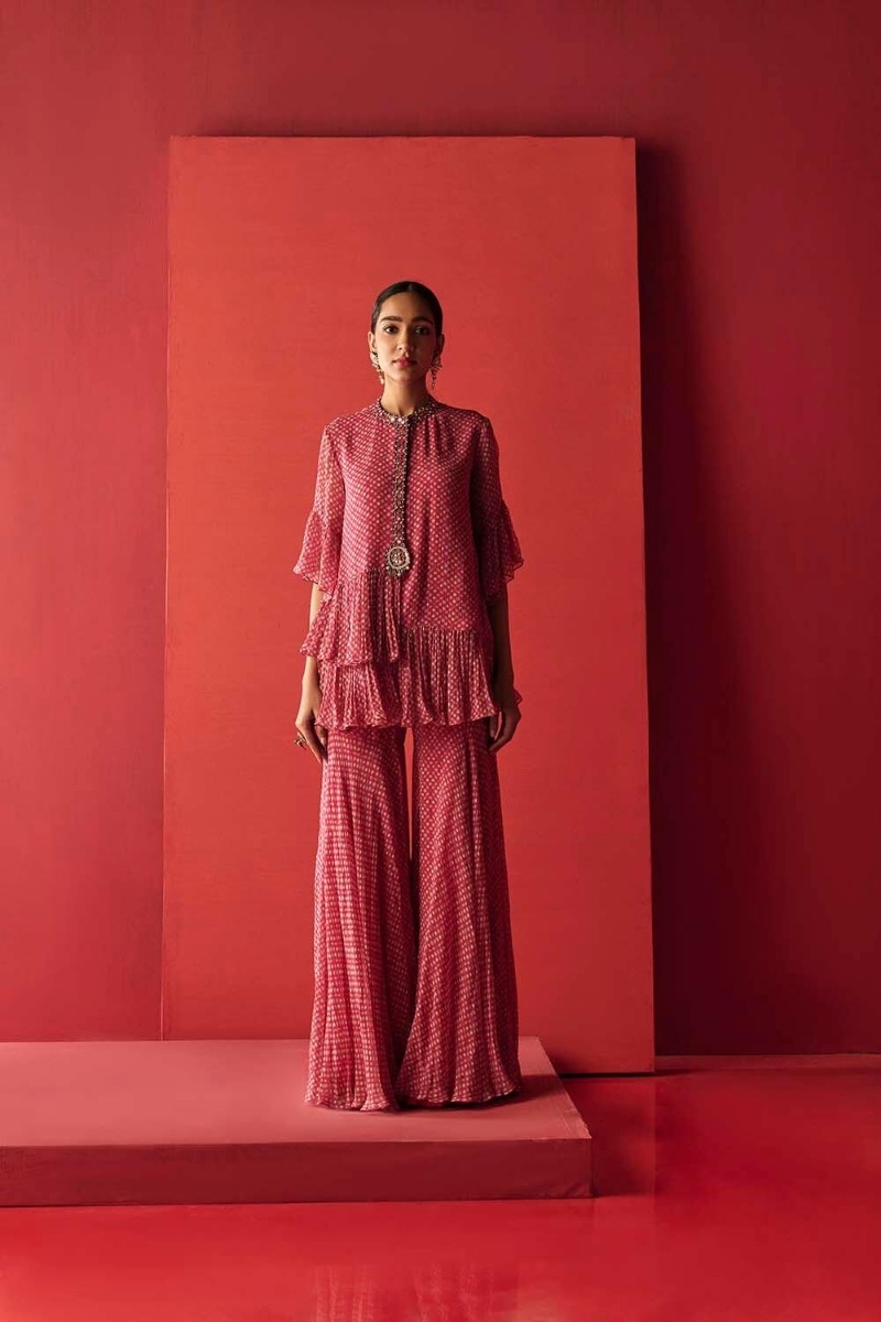 FRIYA PEPLUM JUMPSUIT